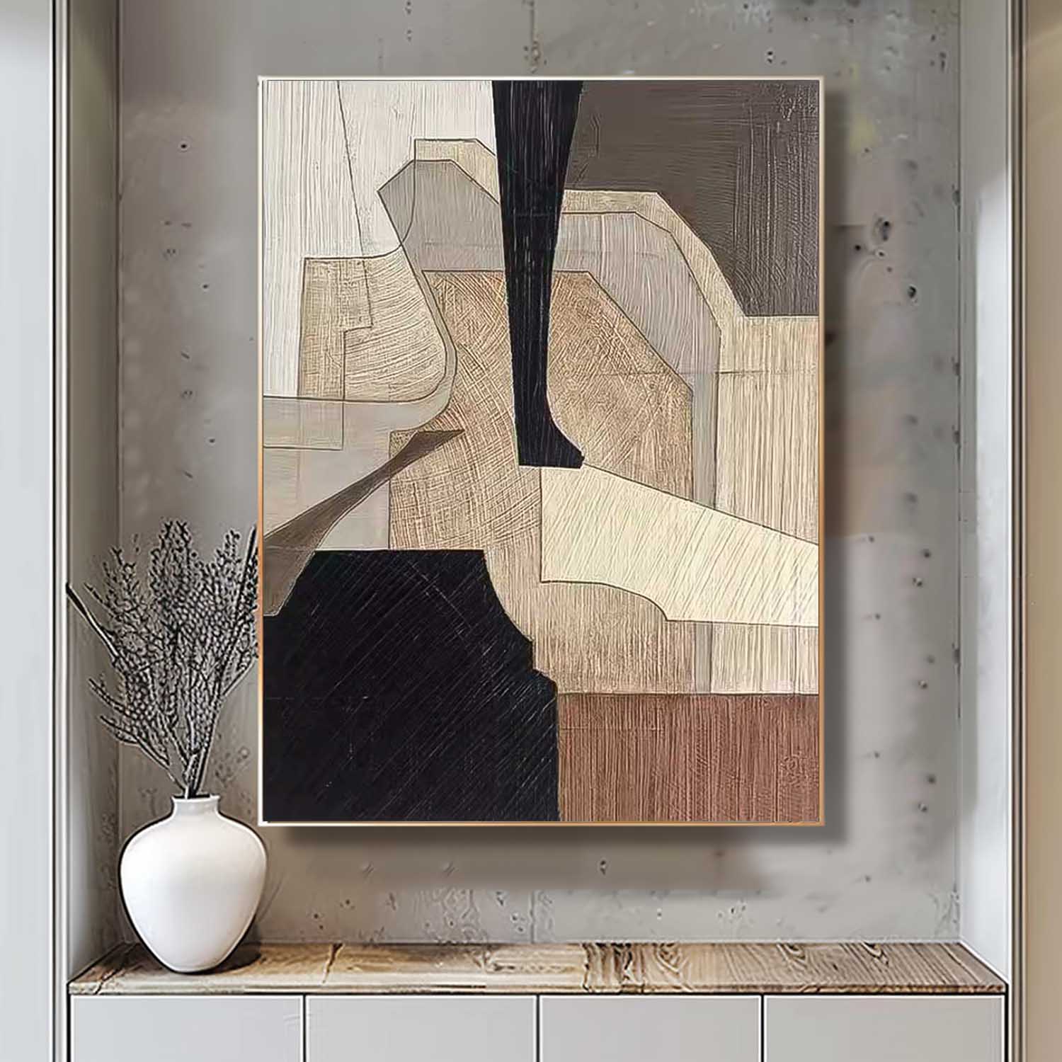 Abstract Canvas Art #AB537