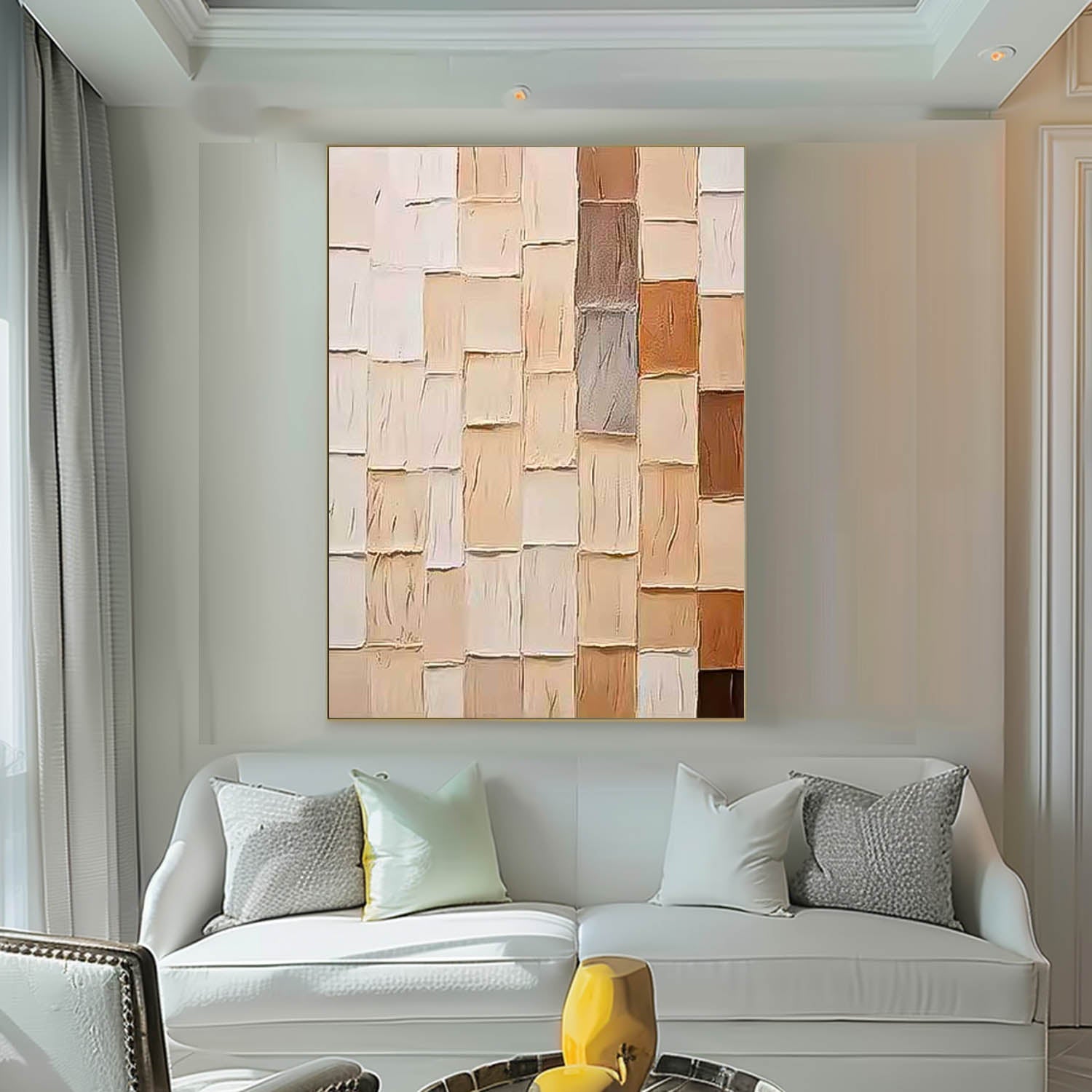 Geometric Canvas Art #GE015