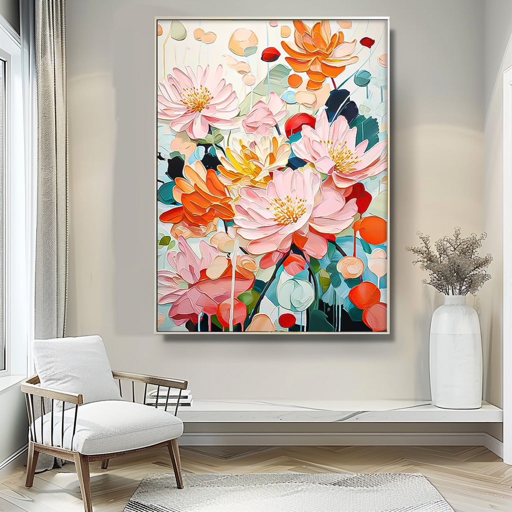 Flower Canvas Art #FL100