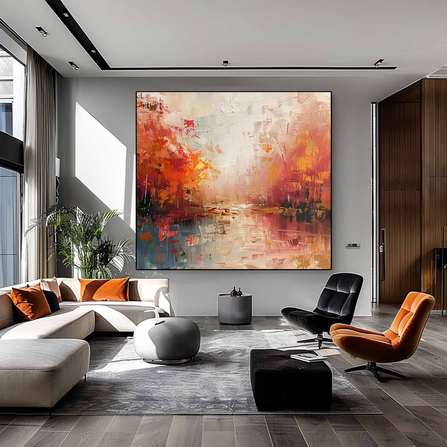 Abstract Canvas Art #AB631