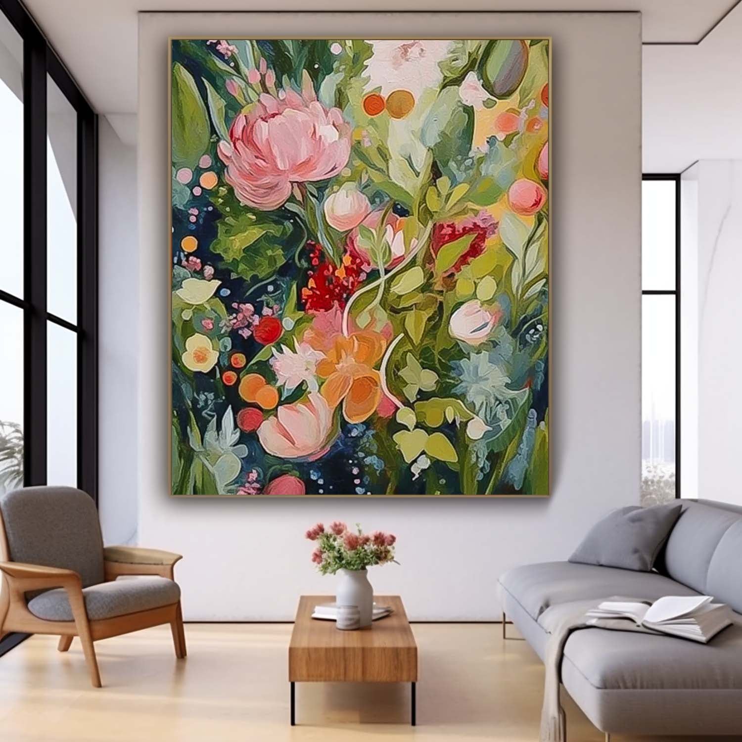 Flower Canvas Art #FL080