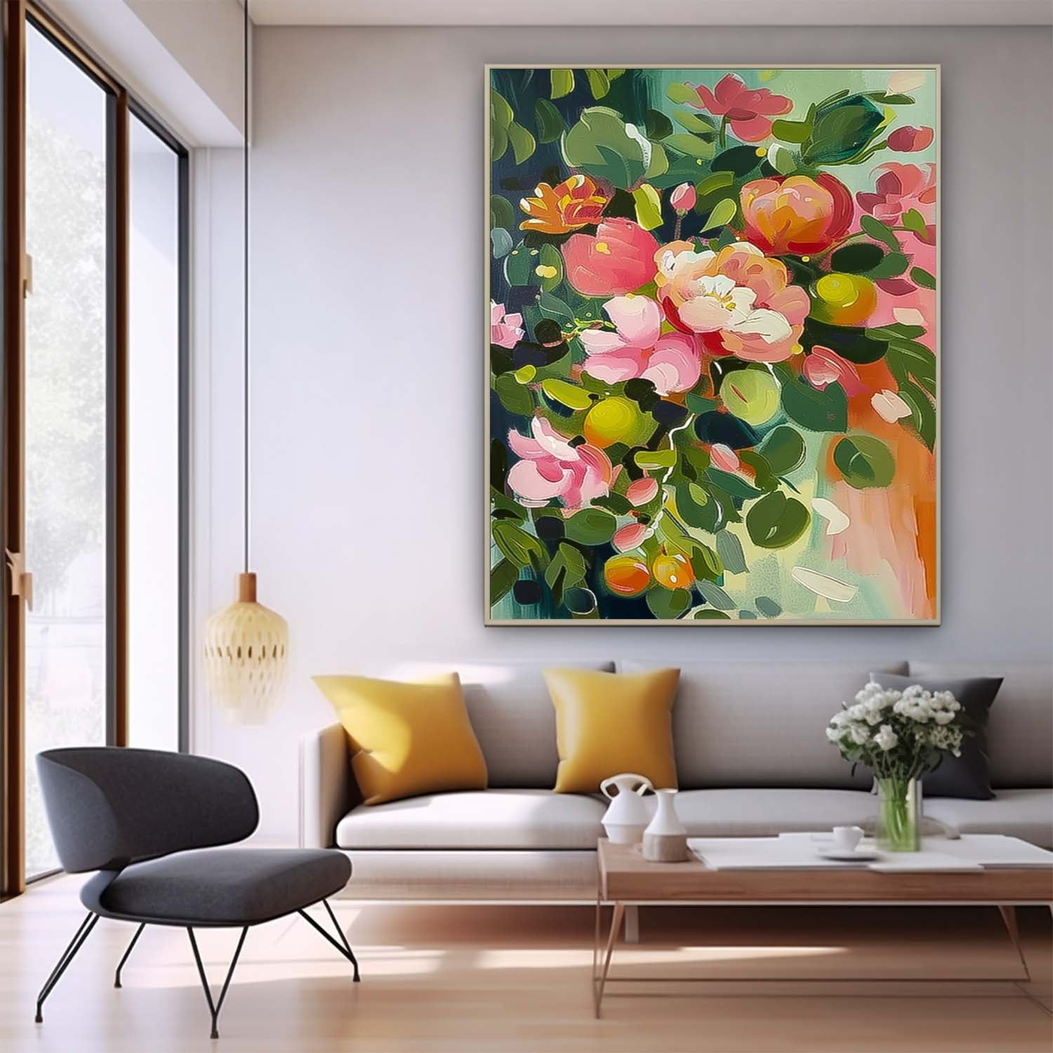 Flower Canvas Art #FL087