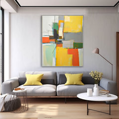 Abstract Canvas Art #AB518
