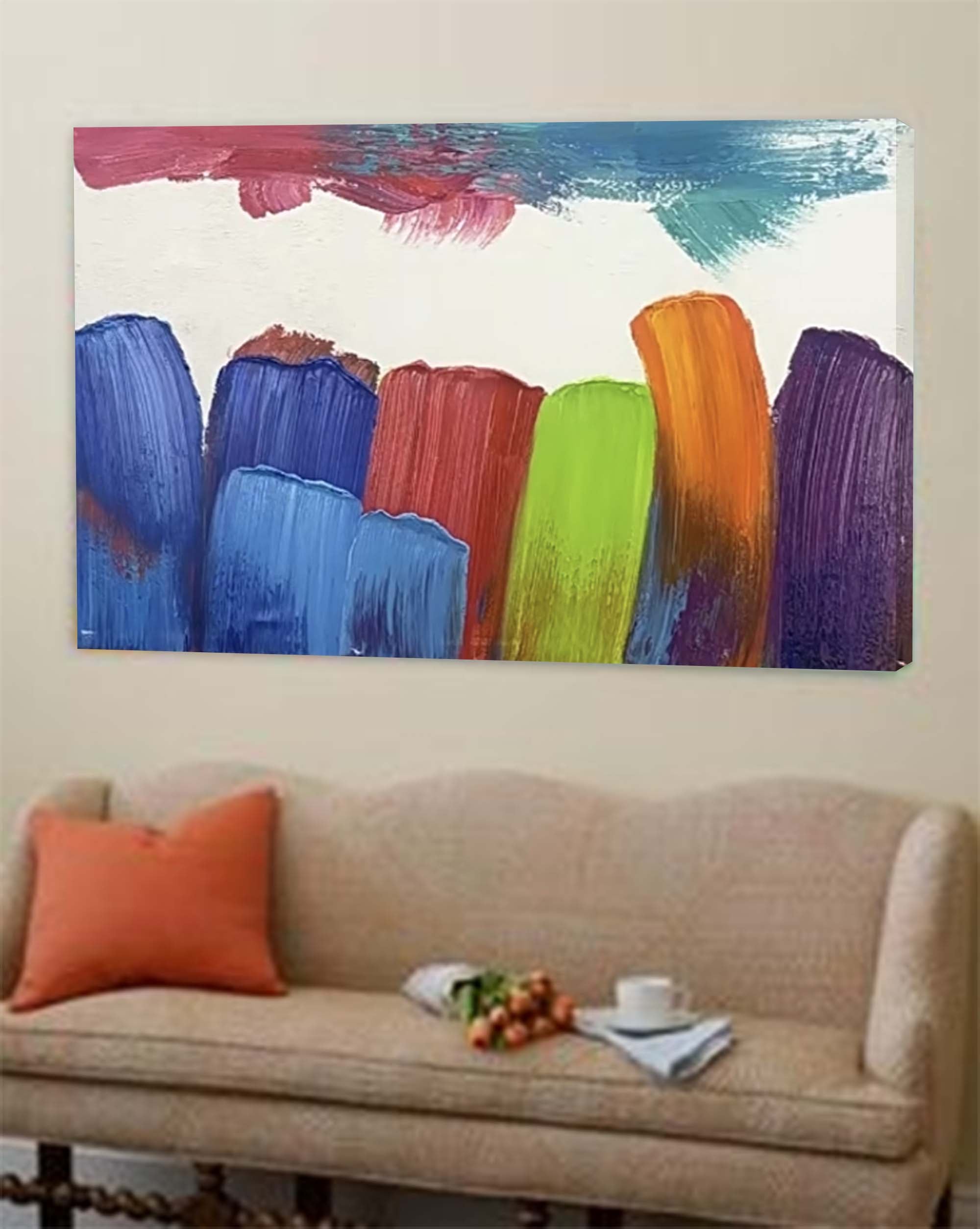 Abstract Canvas Art #AB013