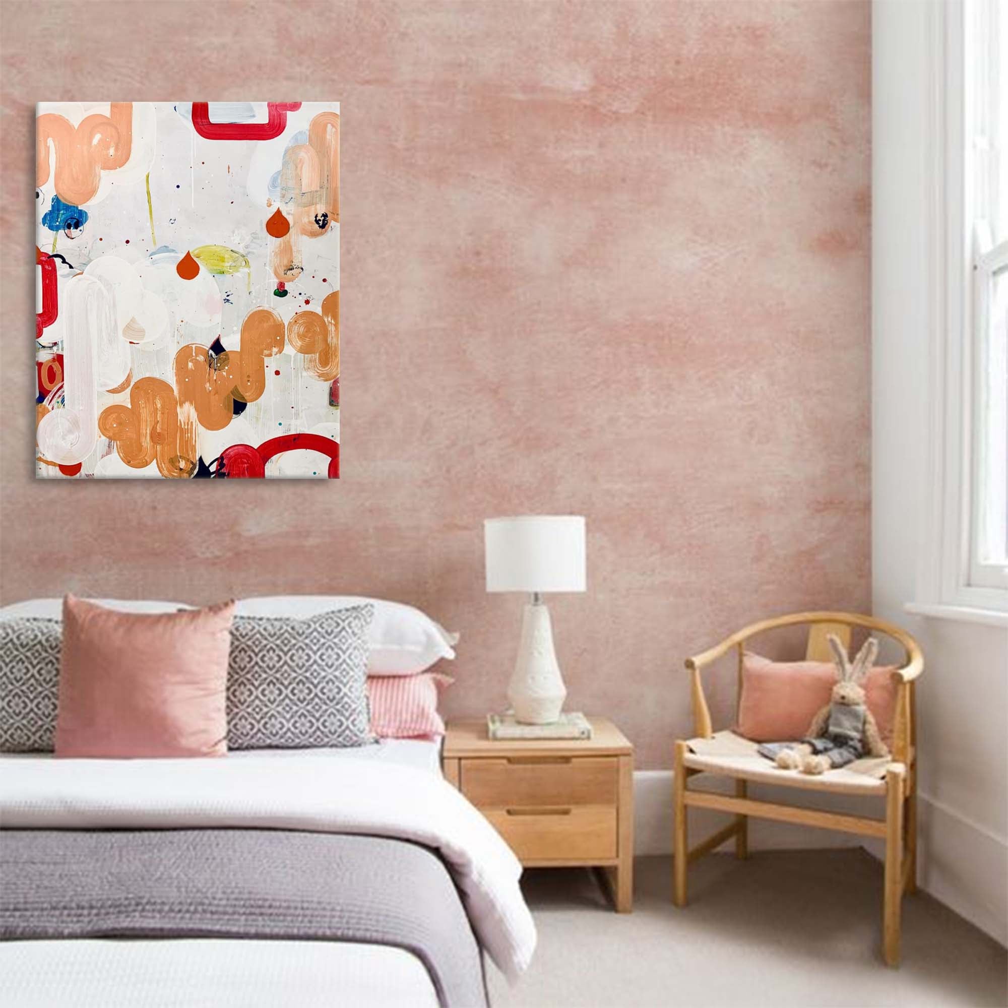 Abstract Canvas Art #AB016