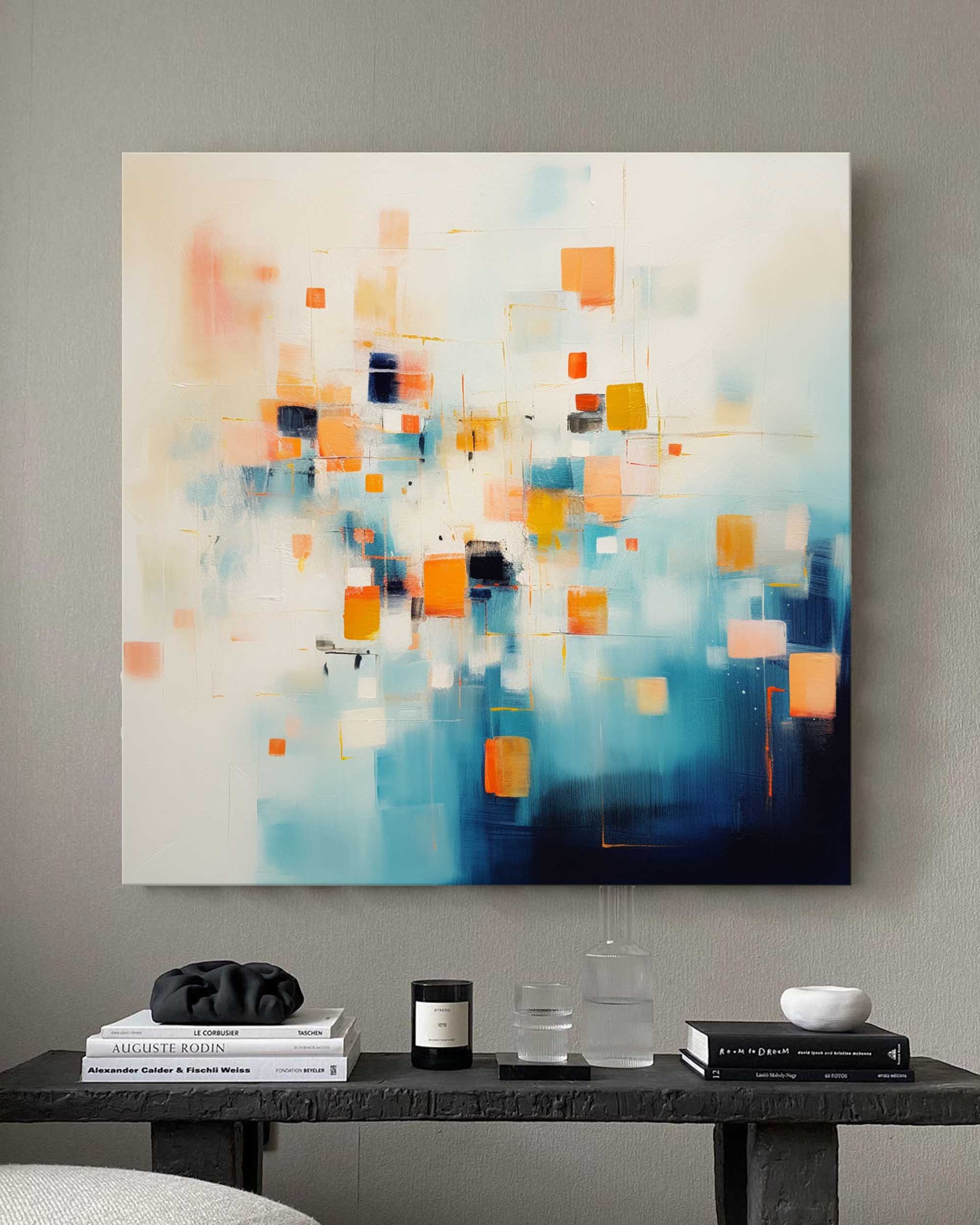 Abstract Canvas Art #AB219