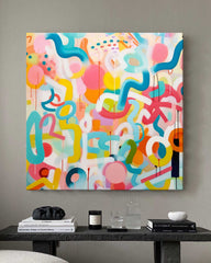 Abstract Canvas Art #AB259