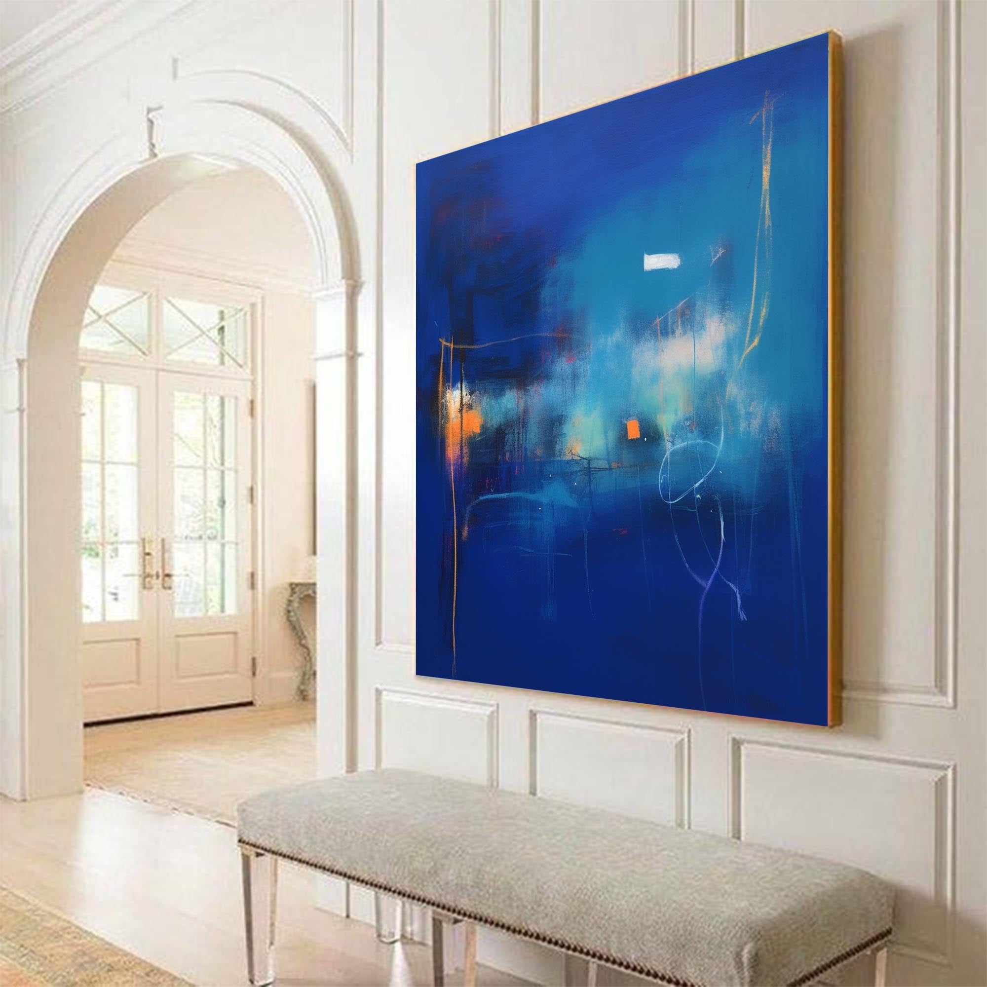 Abstract Canvas Art #AB205