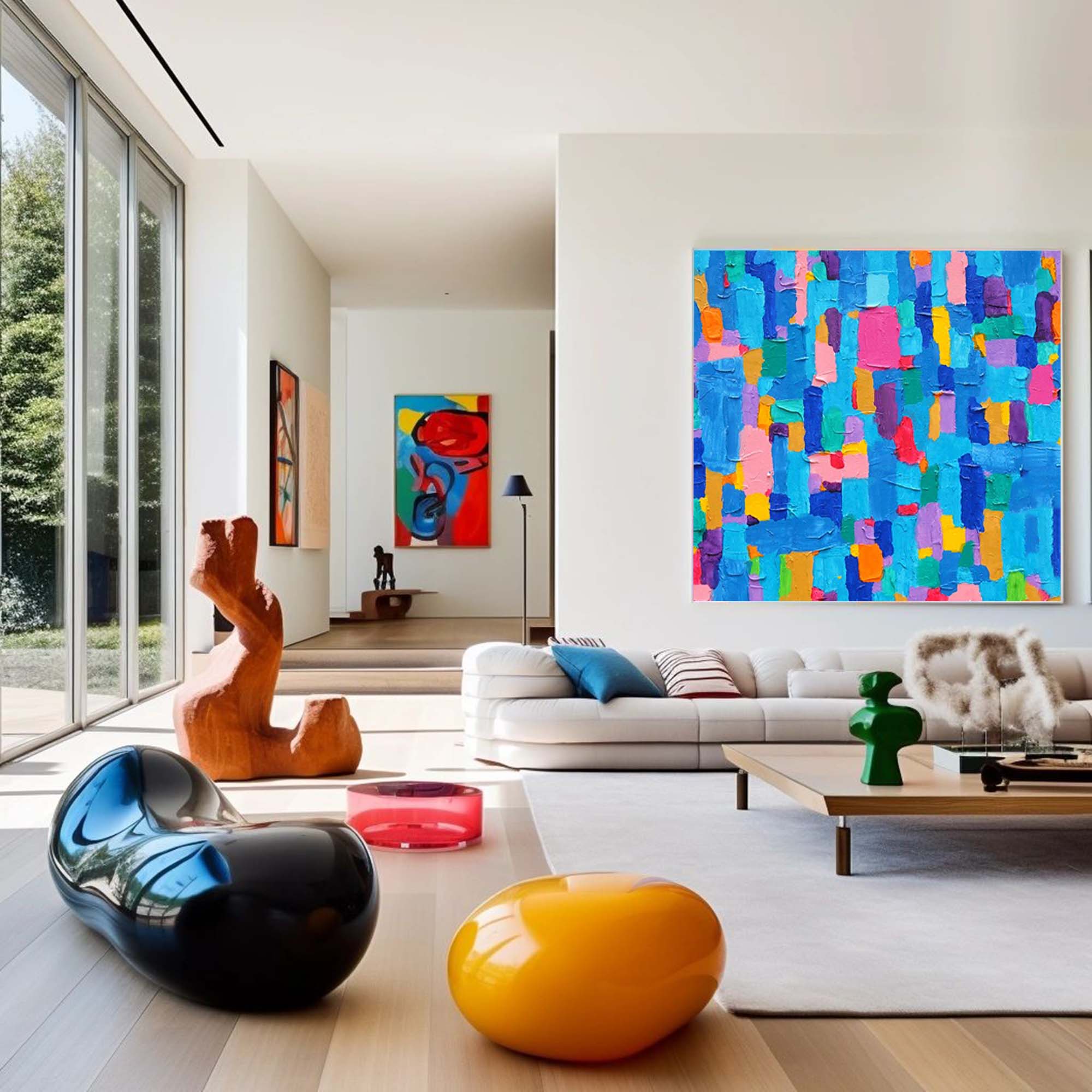 Abstract Canvas Art #AB251