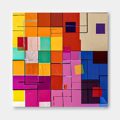 Abstract Canvas Art #AB487