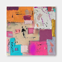 Abstract Canvas Art #AB566