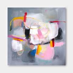 Abstract Canvas Art #AB419