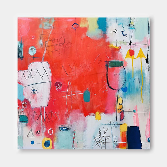 Abstract Canvas Art #AB427