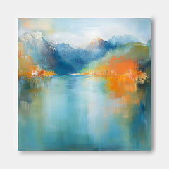 Abstract Canvas Art #AB654