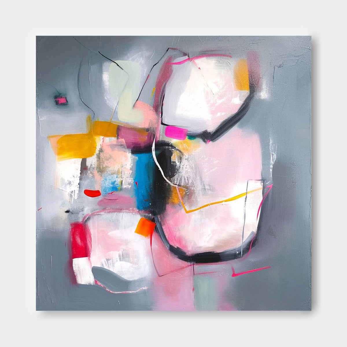 Abstract Canvas Art #AB418