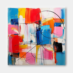 Abstract Canvas Art #AB222