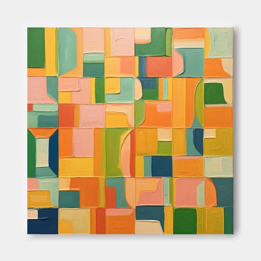 Abstract Canvas Art #AB413