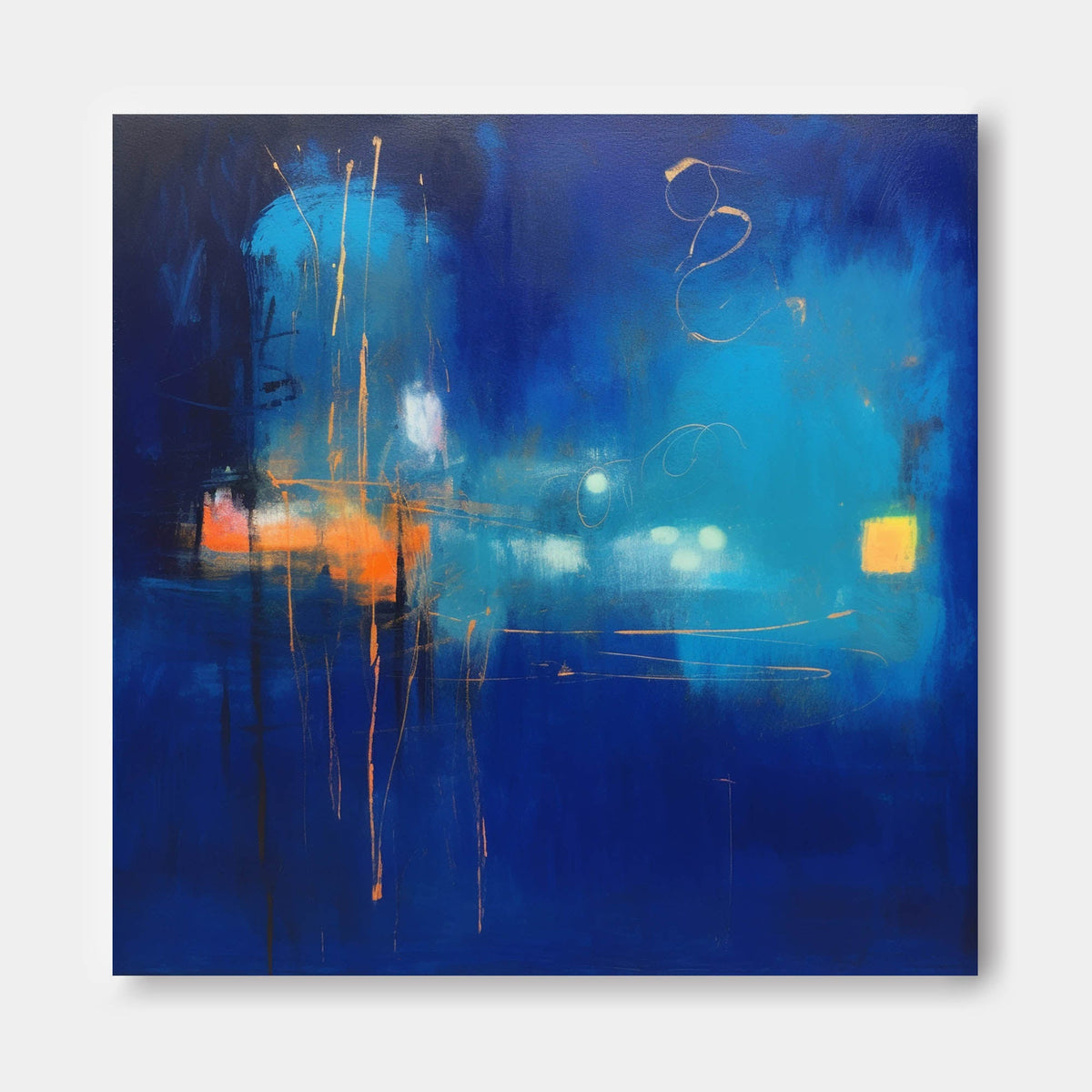Abstract Canvas Art #AB209