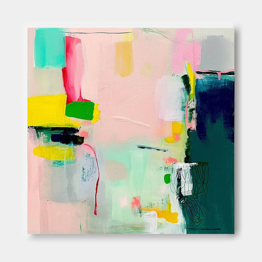 Abstract Canvas Art #AB457