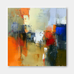 Abstract Canvas Art #AB673