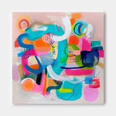 Abstract Canvas Art #AB448