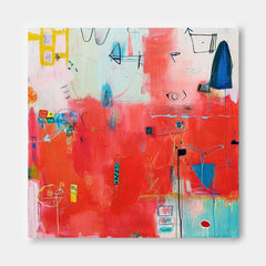 Abstract Canvas Art #AB428