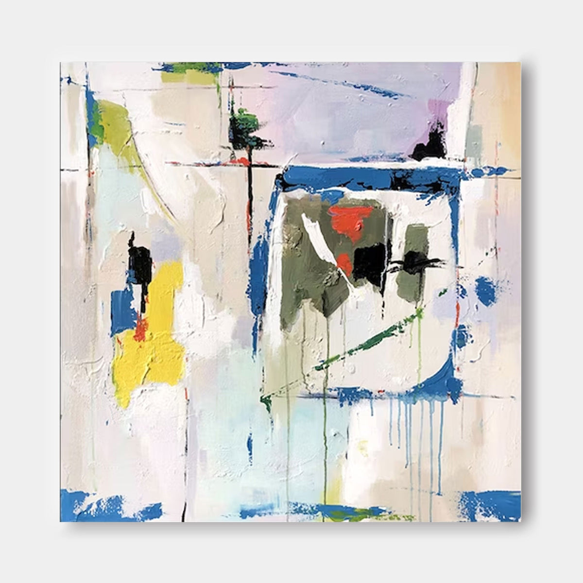 Abstract Canvas Art #AB073