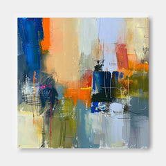 Abstract Canvas Art #AB672