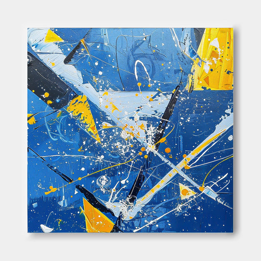 Abstract Canvas Art #AB502