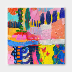 Abstract Canvas Art #AB682