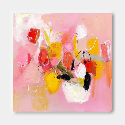 Abstract Canvas Art #AB381