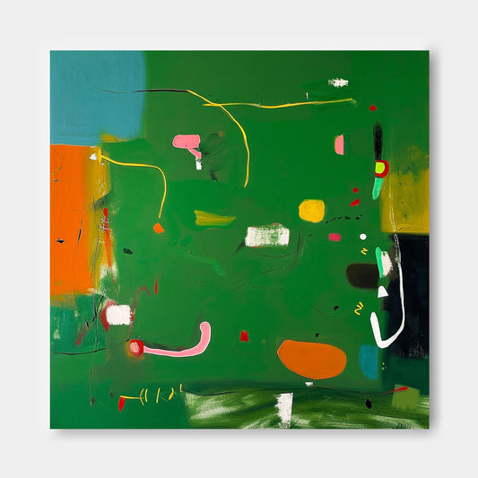Abstract Canvas Art #AB380