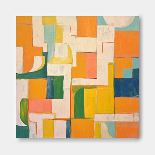 Abstract Canvas Art #AB414