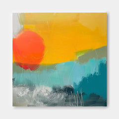 Abstract Canvas Art #AB661