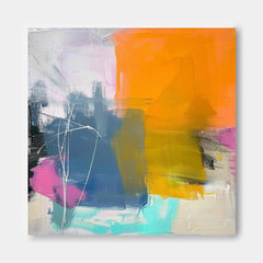 Abstract Canvas Art #AB655
