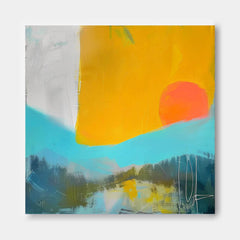 Abstract Canvas Art #AB658