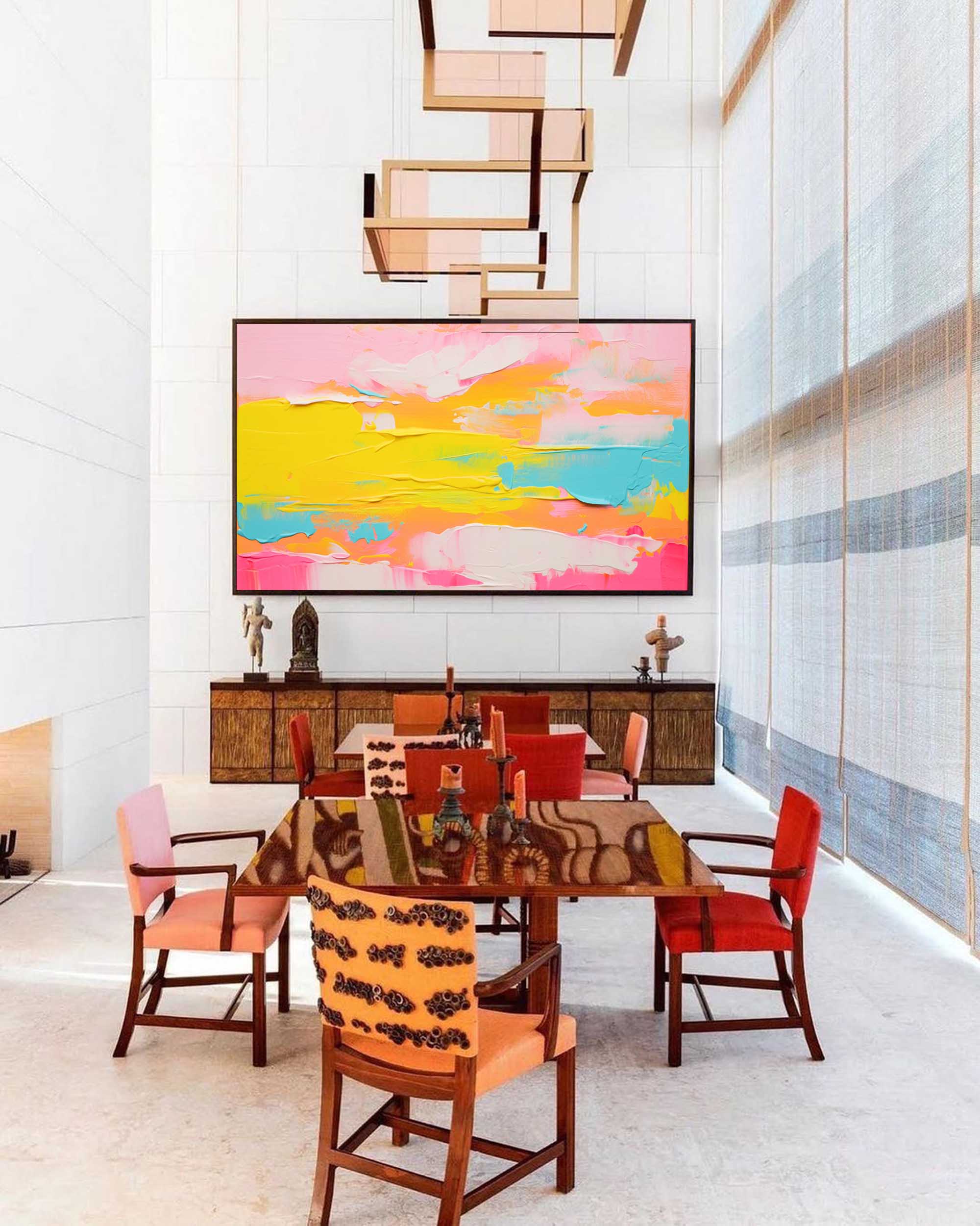 Abstract Canvas Art #AB274