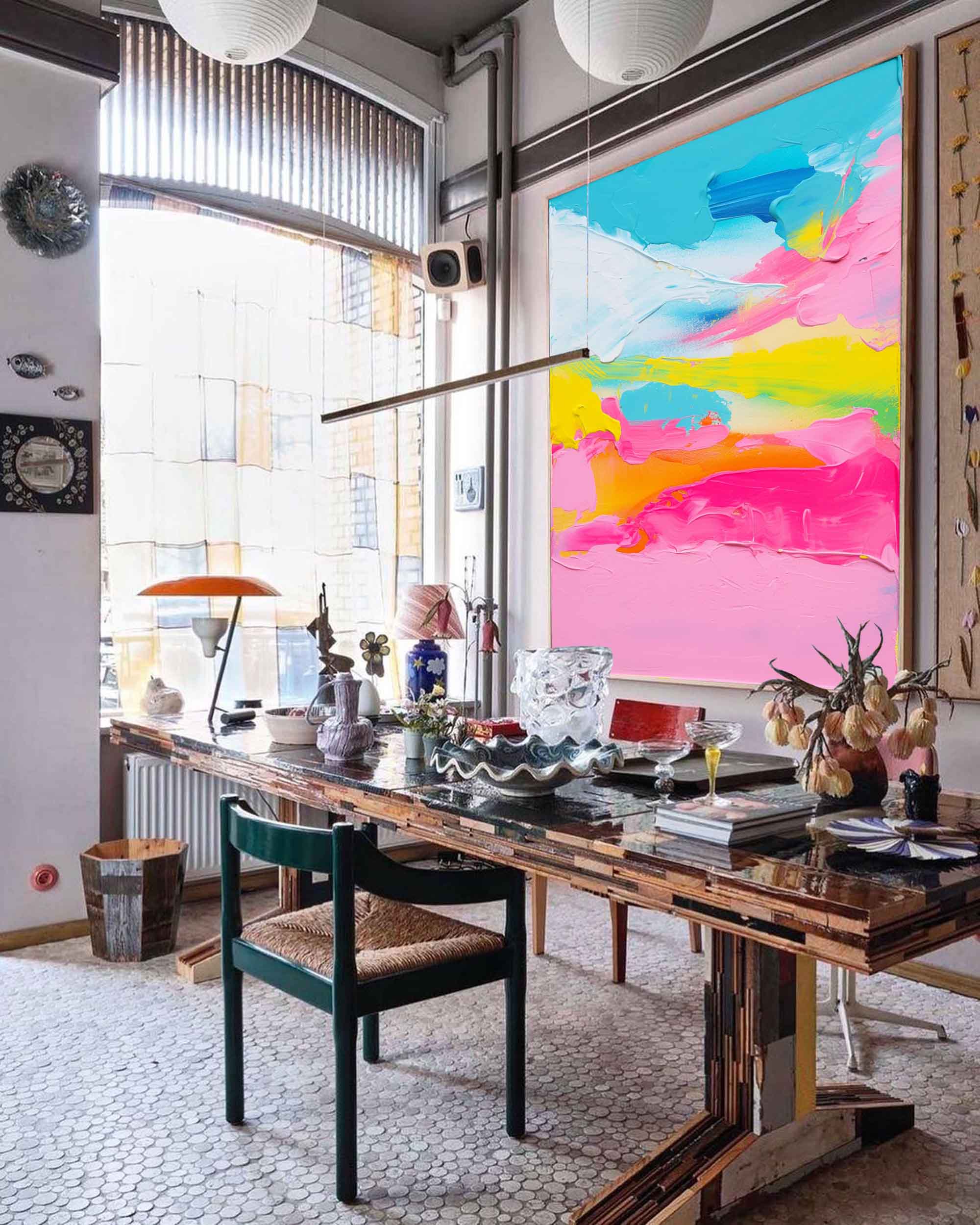 Abstract Canvas Art #AB270