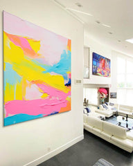 Abstract Canvas Art #AB273