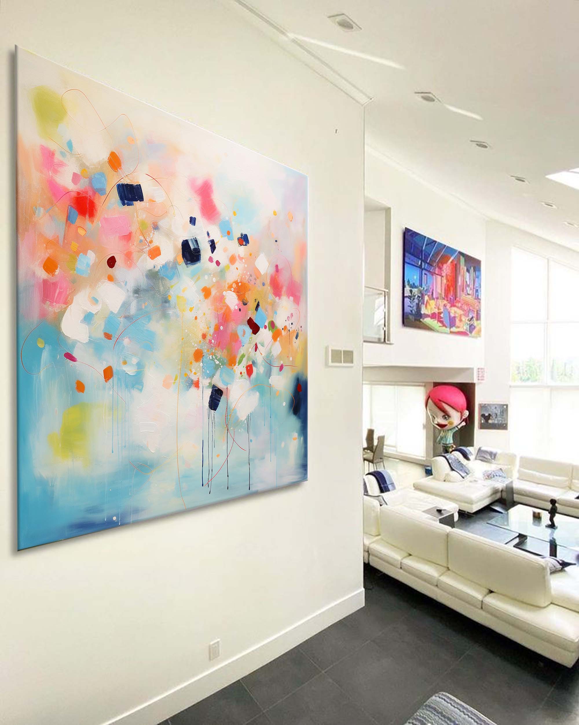Abstract Canvas Art #AB188