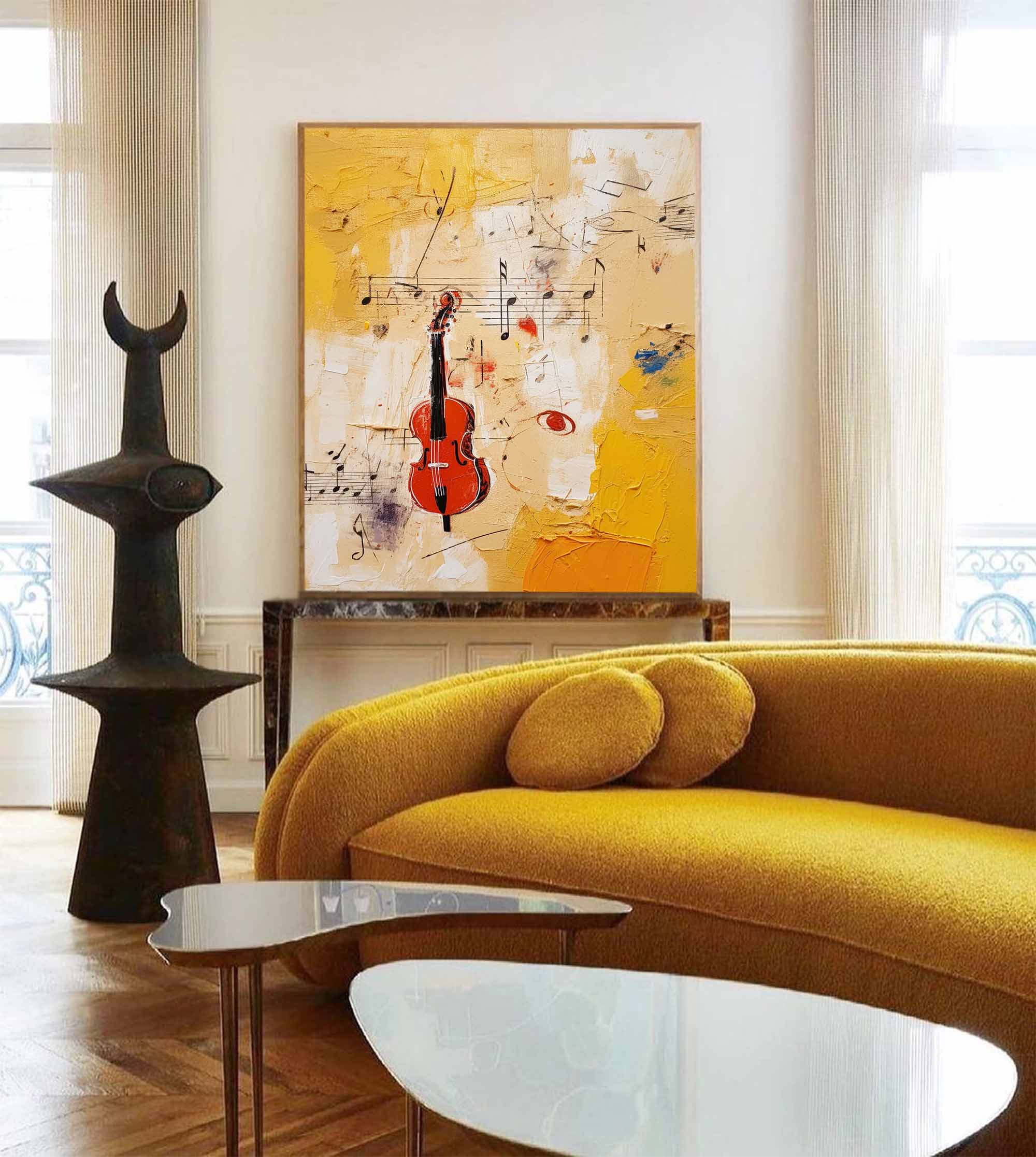 Abstract Canvas Art #AB154