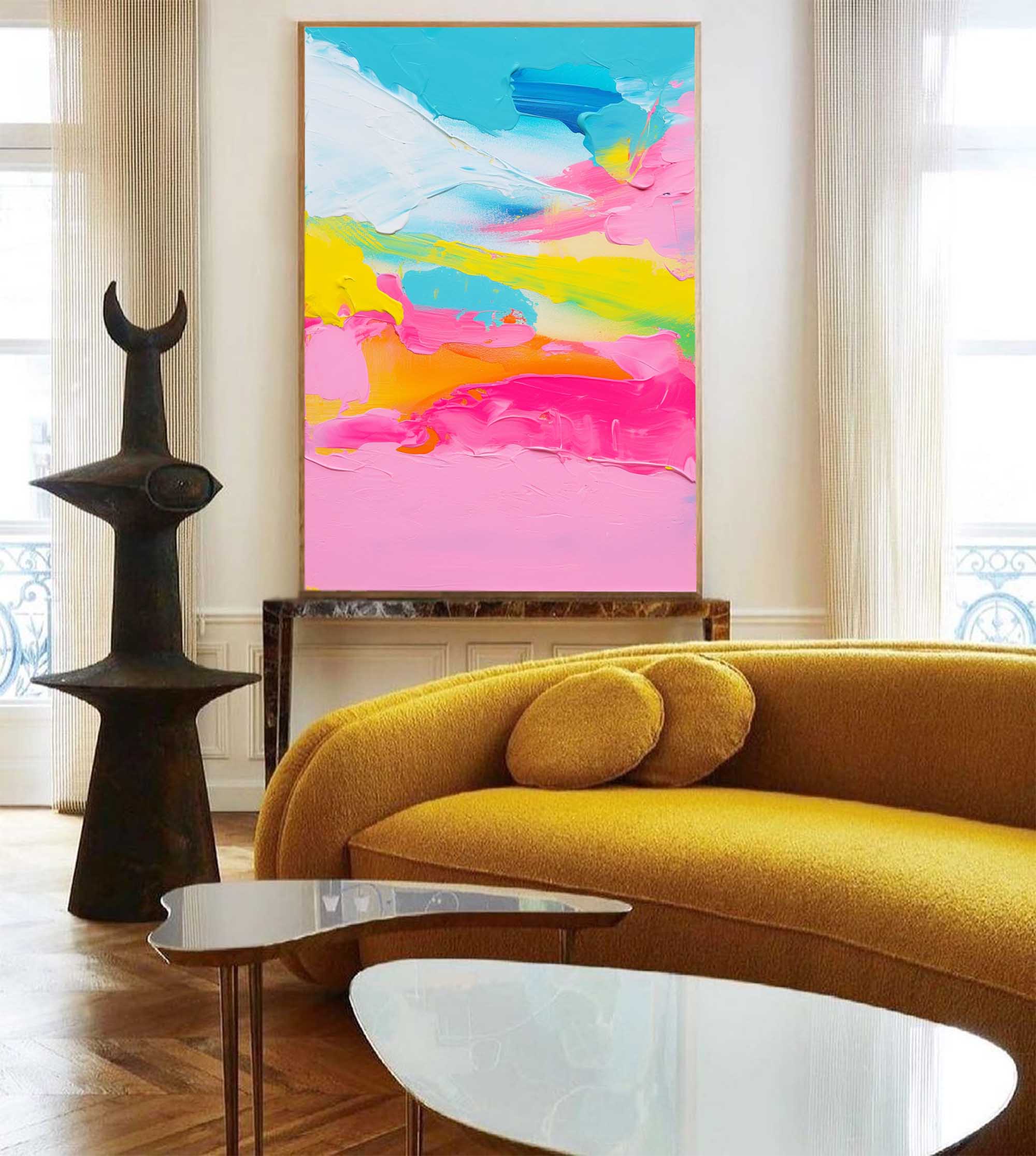 Abstract Canvas Art #AB270