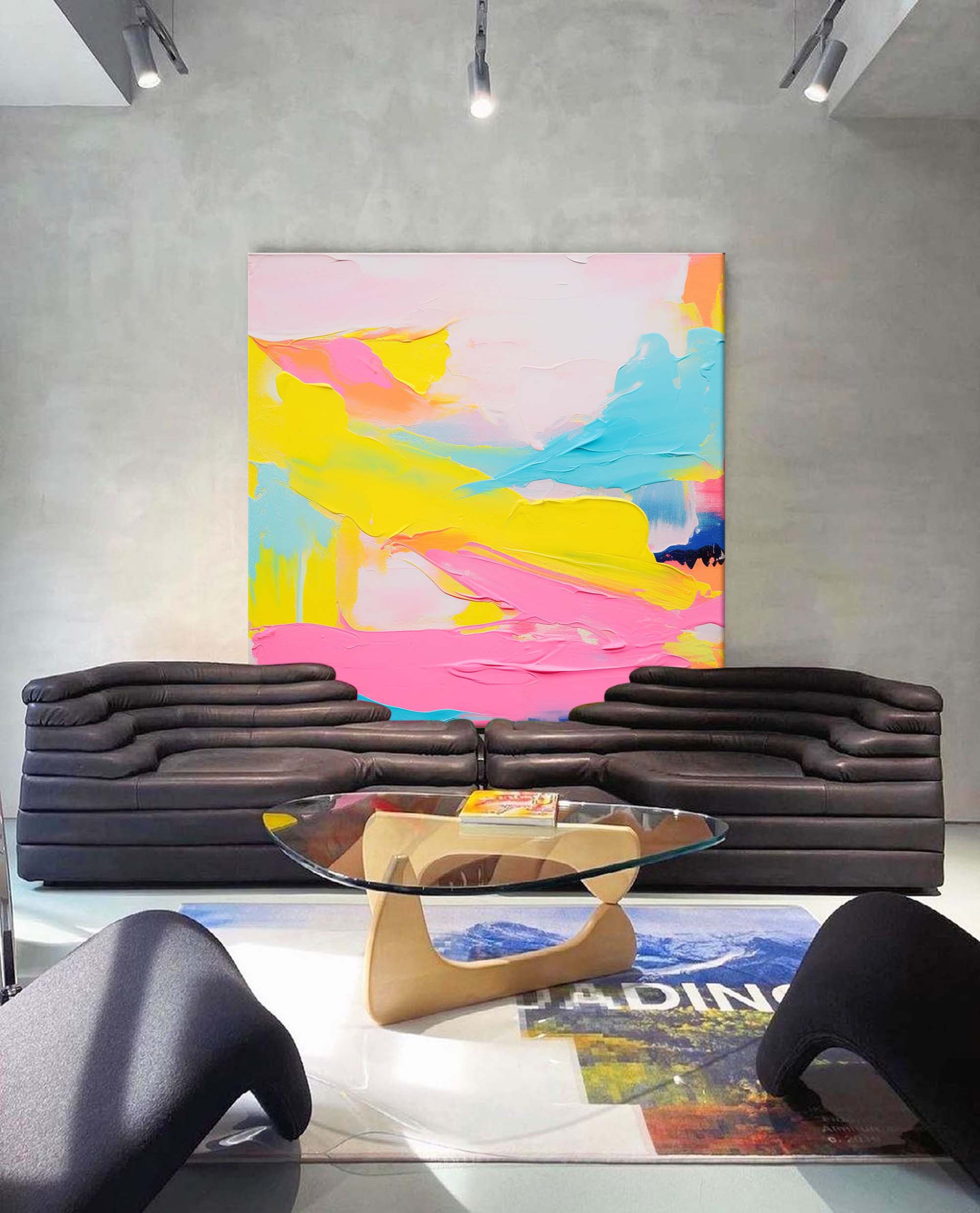 Abstract Canvas Art #AB273