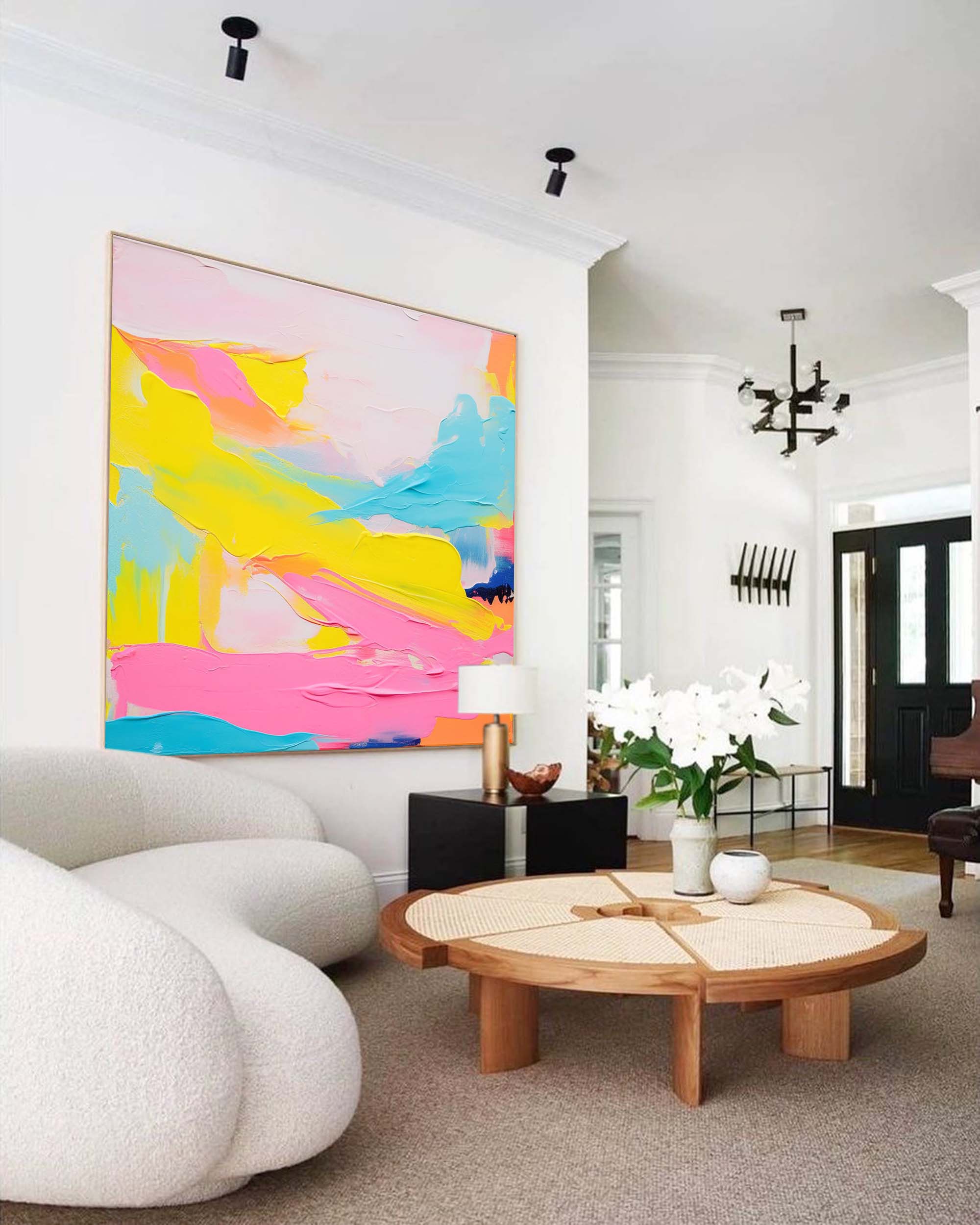 Abstract Canvas Art #AB273