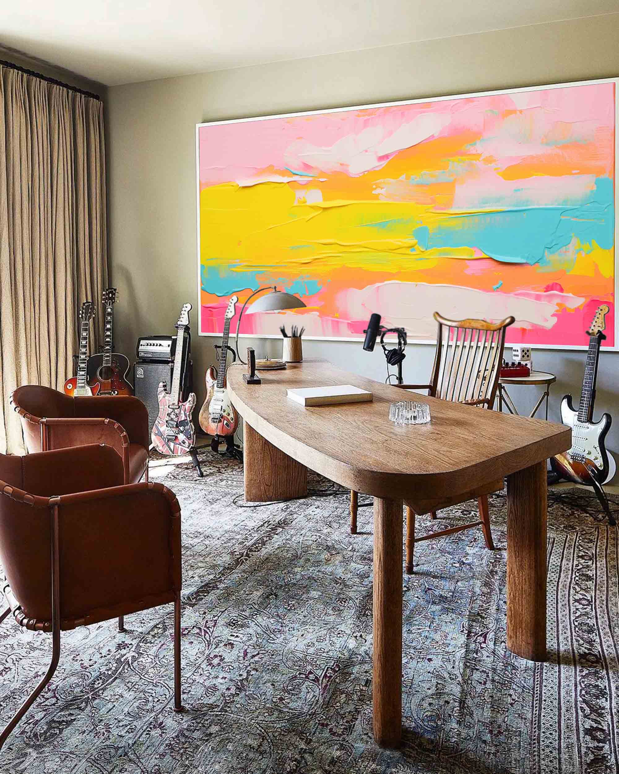 Abstract Canvas Art #AB274