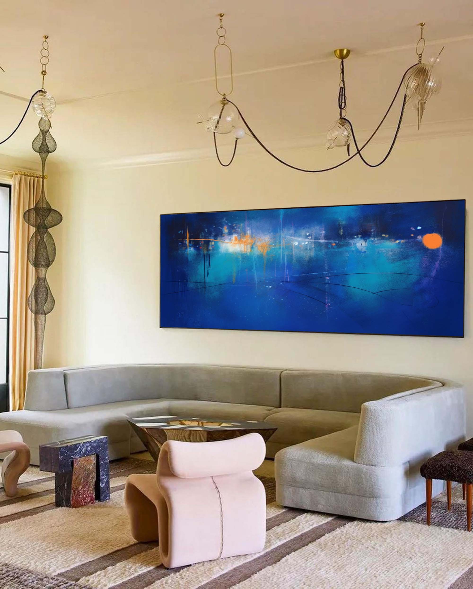 Abstract Canvas Art #AB212