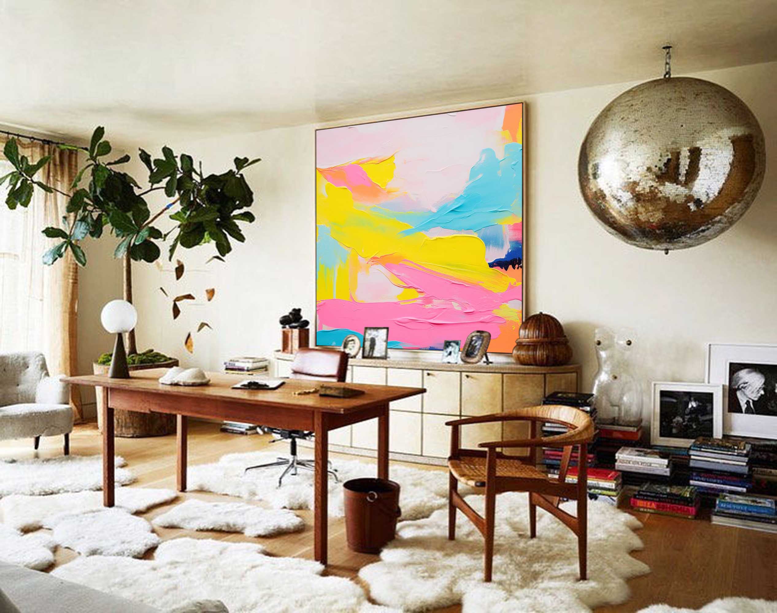 Abstract Canvas Art #AB273
