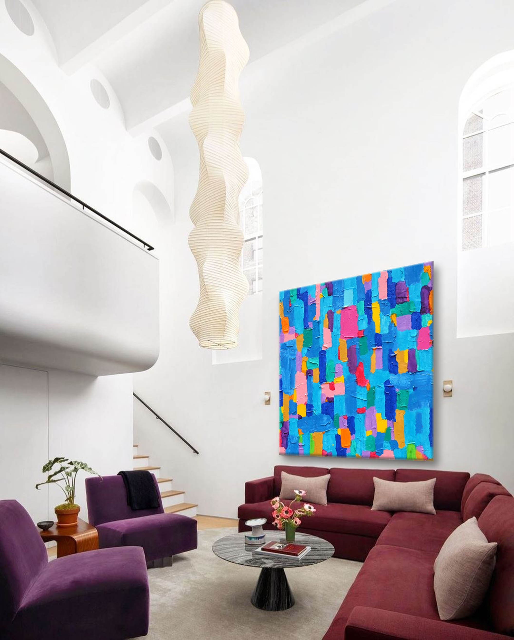 Abstract Canvas Art #AB251