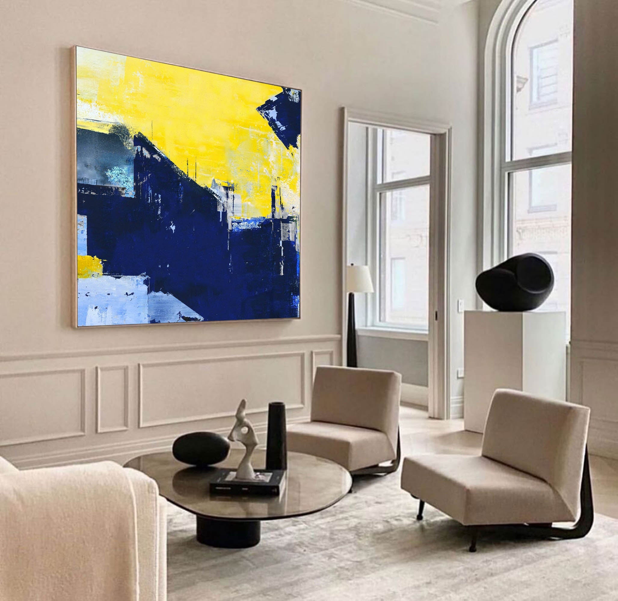 Abstract Canvas Art #AB145