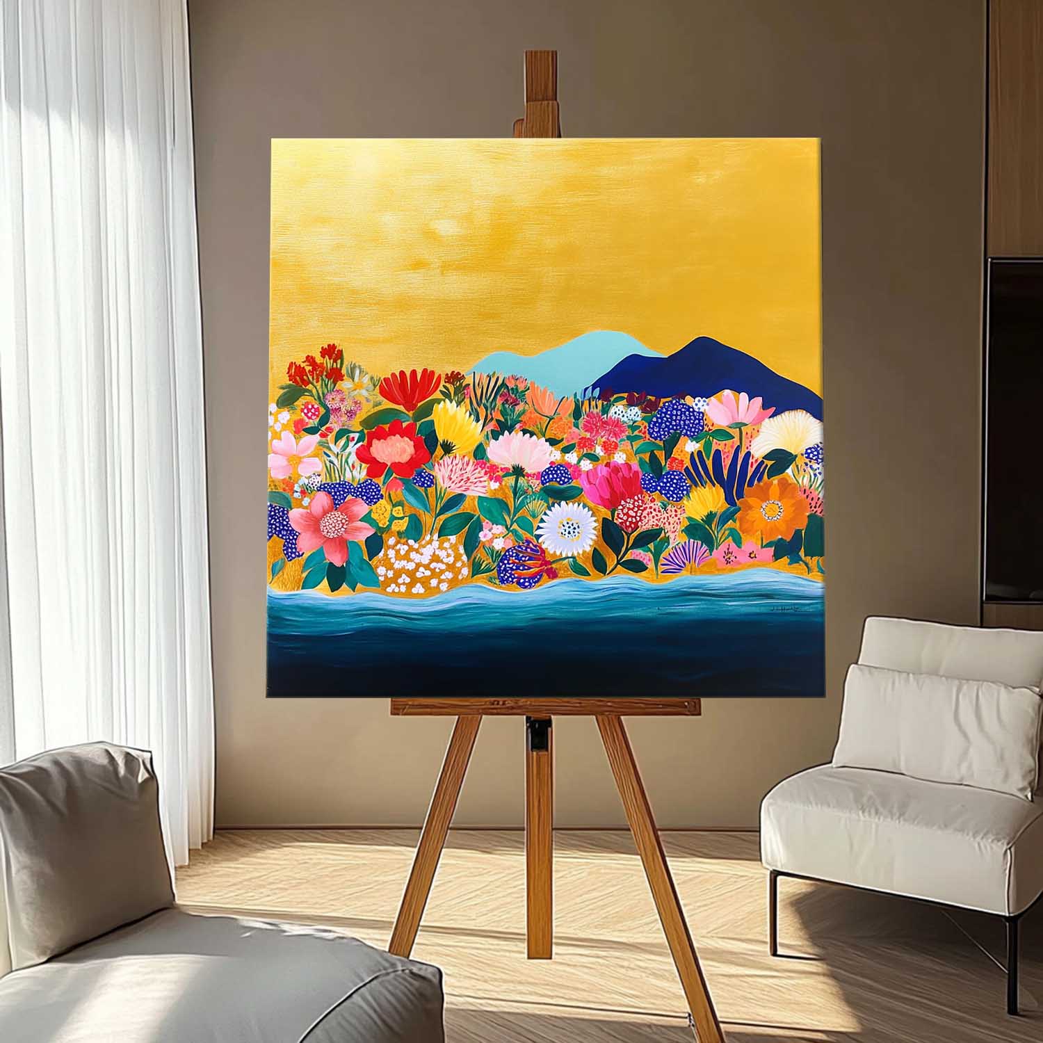 Flower Canvas Art #FL238